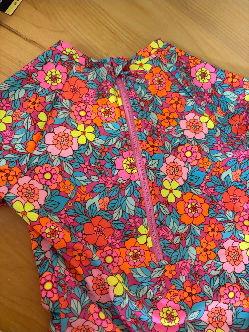 Girls Long sleeve Bathing Suit - Picture 4 of 4